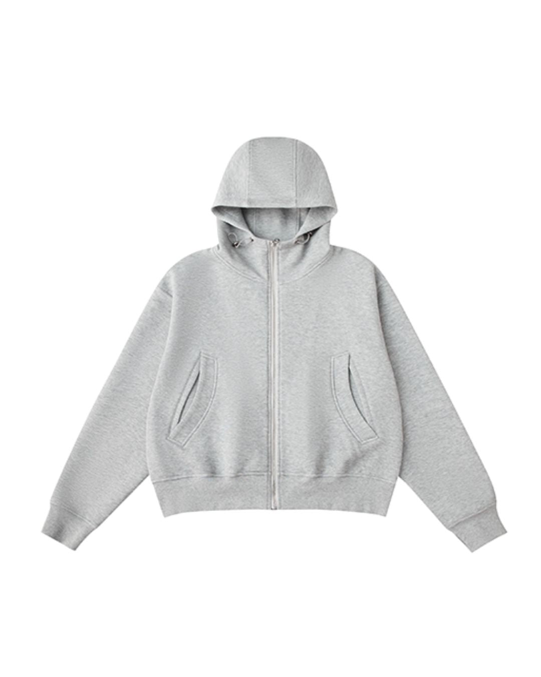 Boxy Full Zip Hoodie　HD057