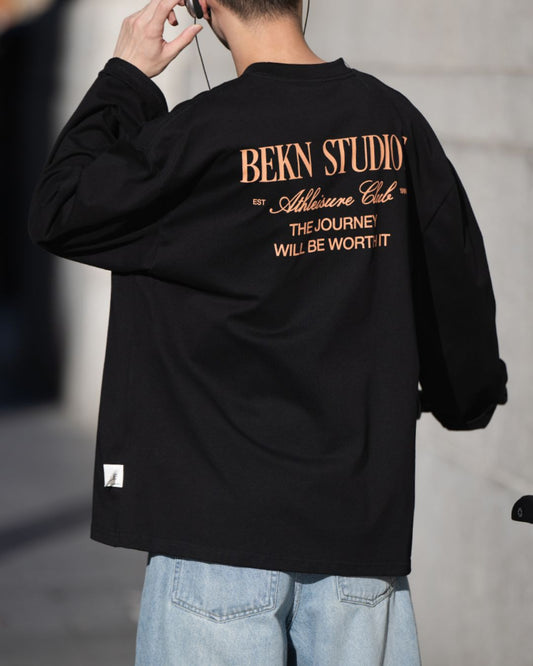 Back Logo Relaxed T-shirt　LT076
