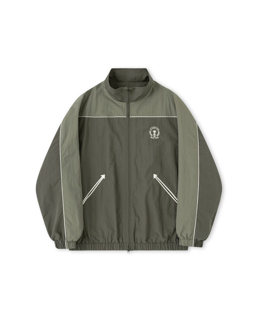 Nylon Retro Sports Jacket　JK224