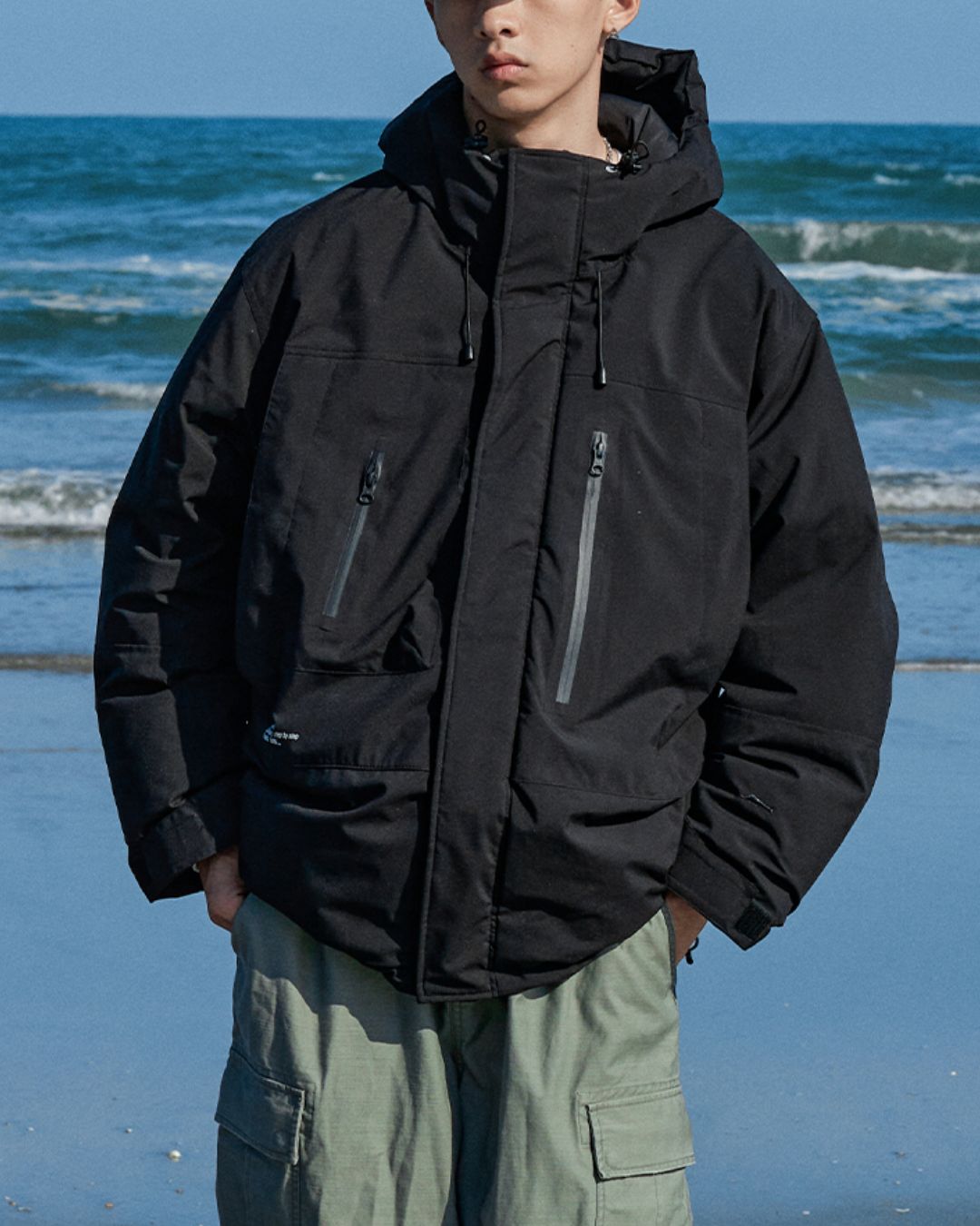 Hooded Work Down Jacket　DW022