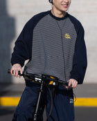 【10日以内お届け】Border Raglan T-shirt　LT081