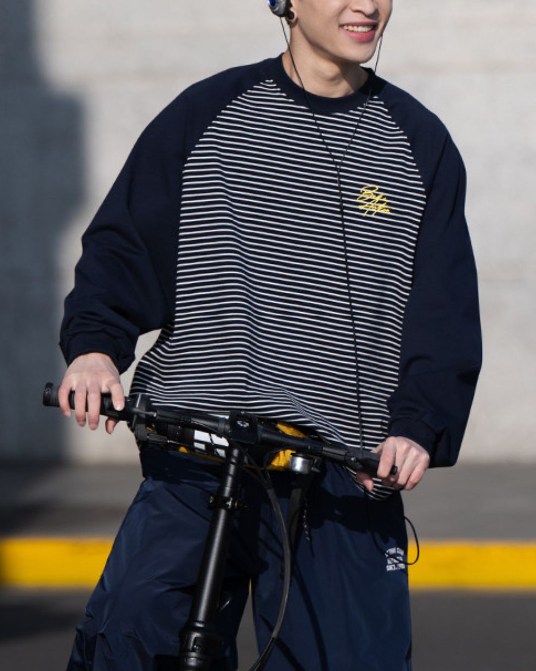 【予約販売】Border Raglan T-shirt　LT081