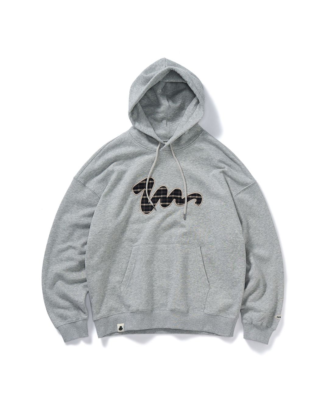 Check Patch Hoodie　HD074