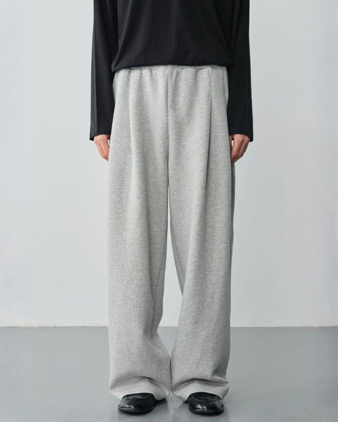Sweat Tuck Wide Pants　TP030