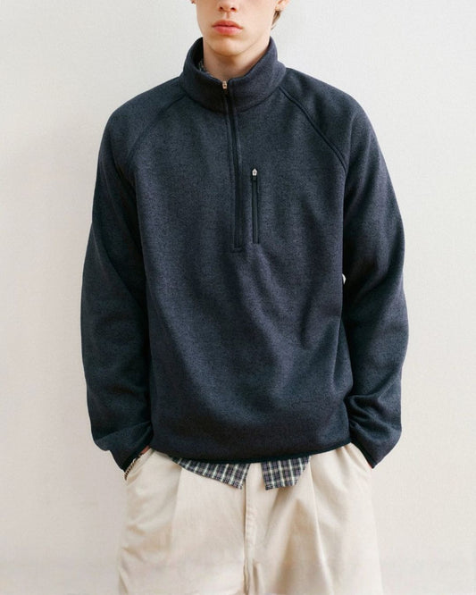 Brushed Half Zip Fleece　SW099