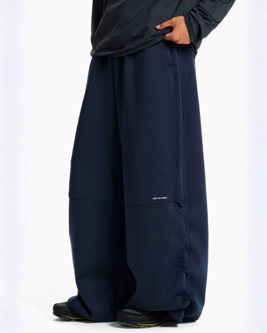 Shirred Wide Sweat Pants　WP127