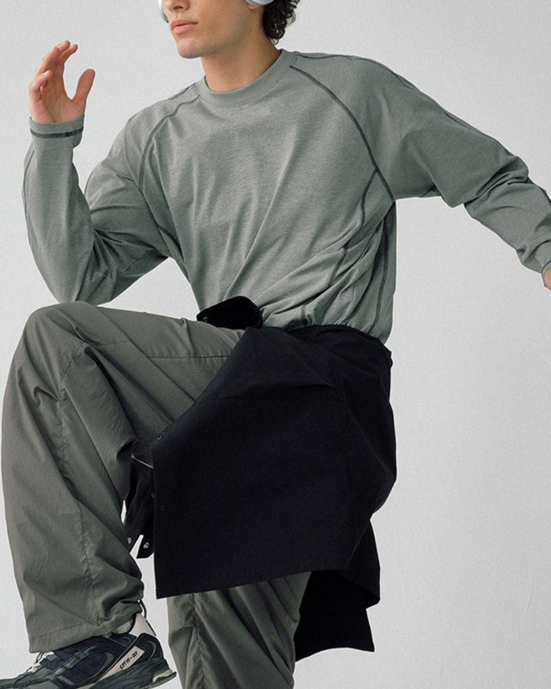 【10日以内お届け】Breathable Stitched T-shirt　LT080