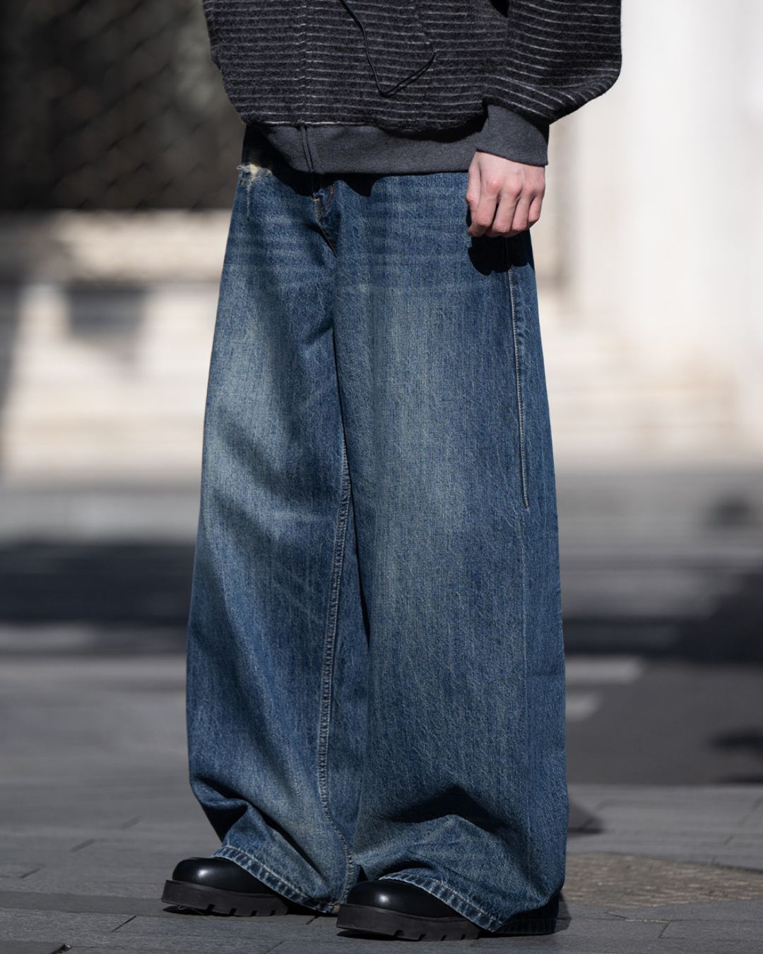 【予約販売】Distressed Vintage Jeans　DP058