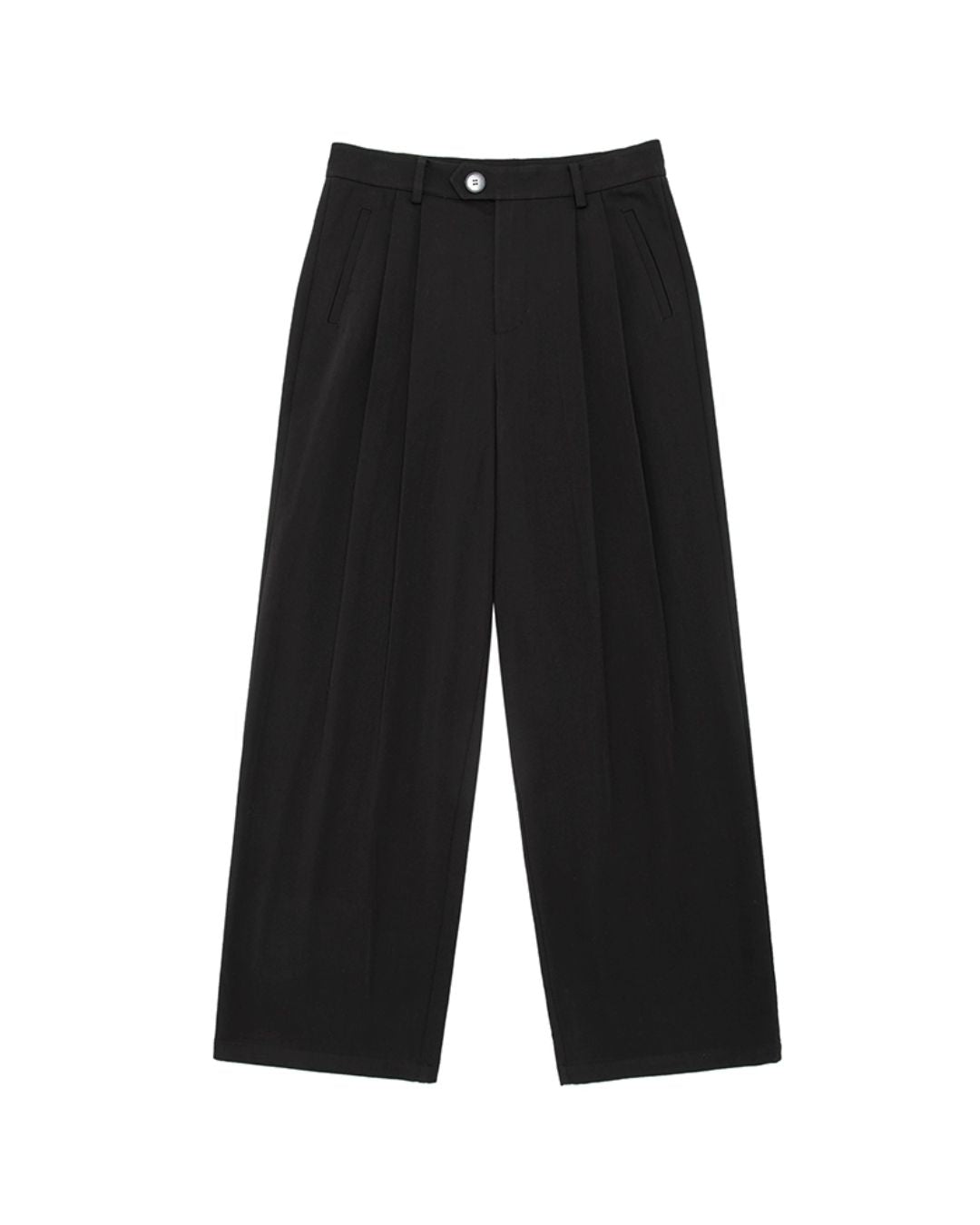 Basic Tuck Wide Pants　WP086