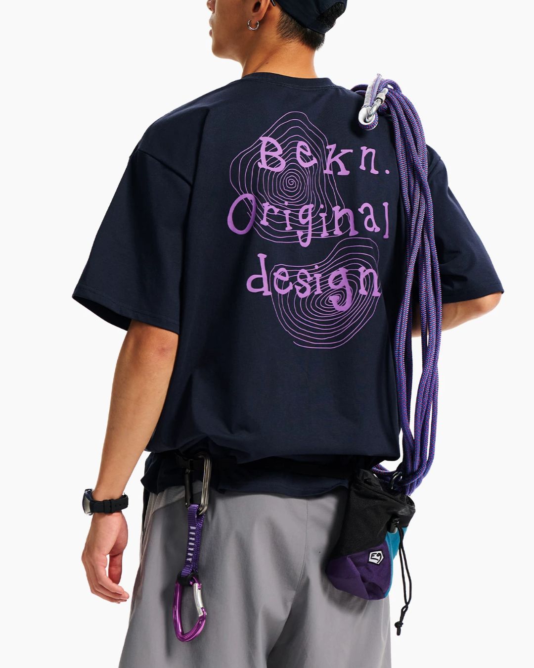 Topography Graphic T-Shirt　ST215