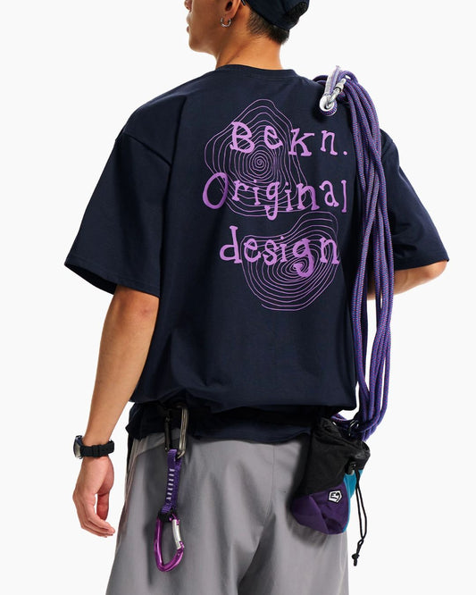 Topography Graphic T-Shirt　ST215