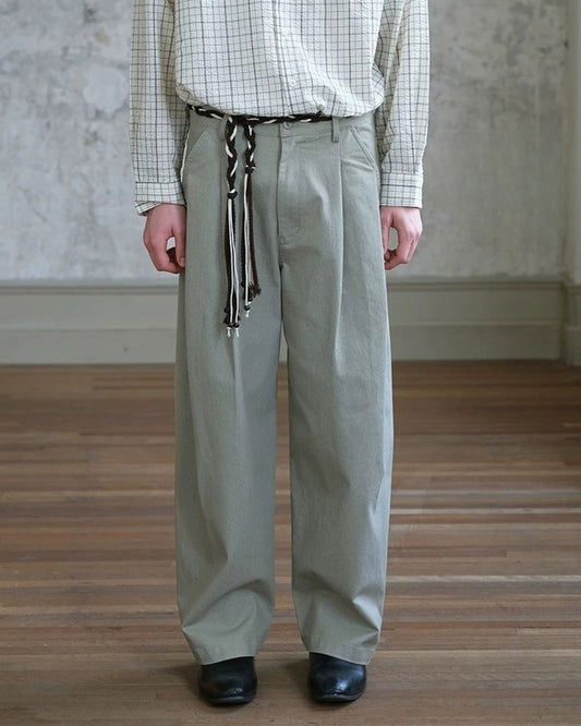 Relaxed Tuck Wide Pants　WP121