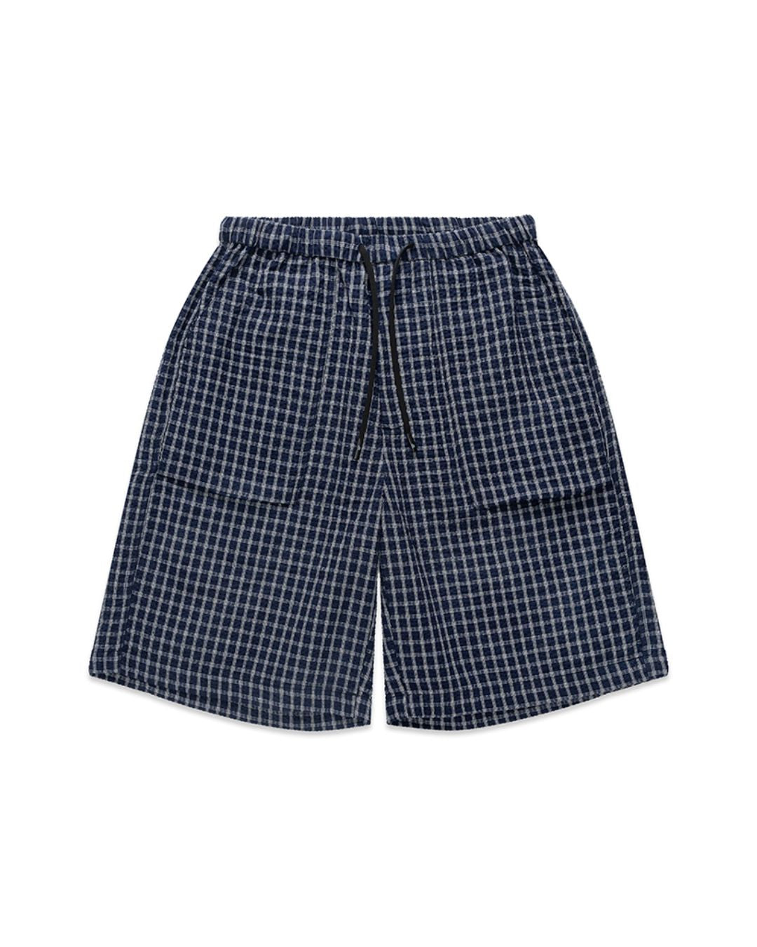 Seersucker Check Short Pants　SP068