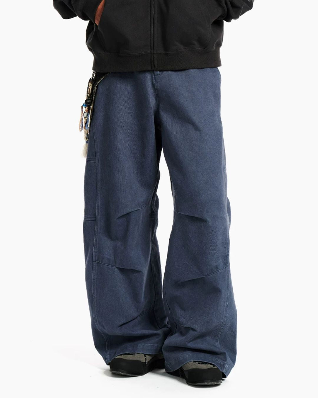 Washed Twill Wide Pants　WP128