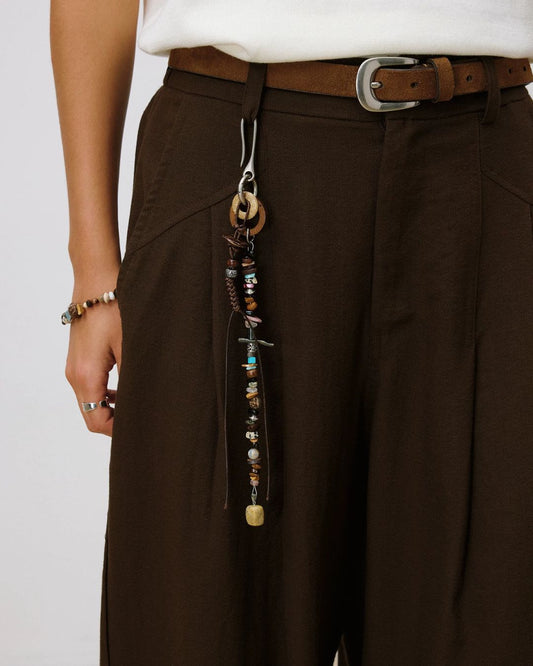 Earth-toned Natural Stone Strap　OR006