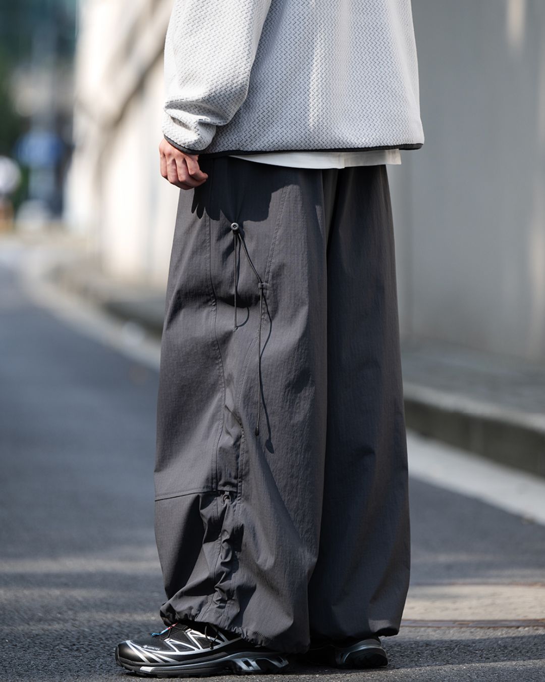 Nylon Drawstring Pants　WP089