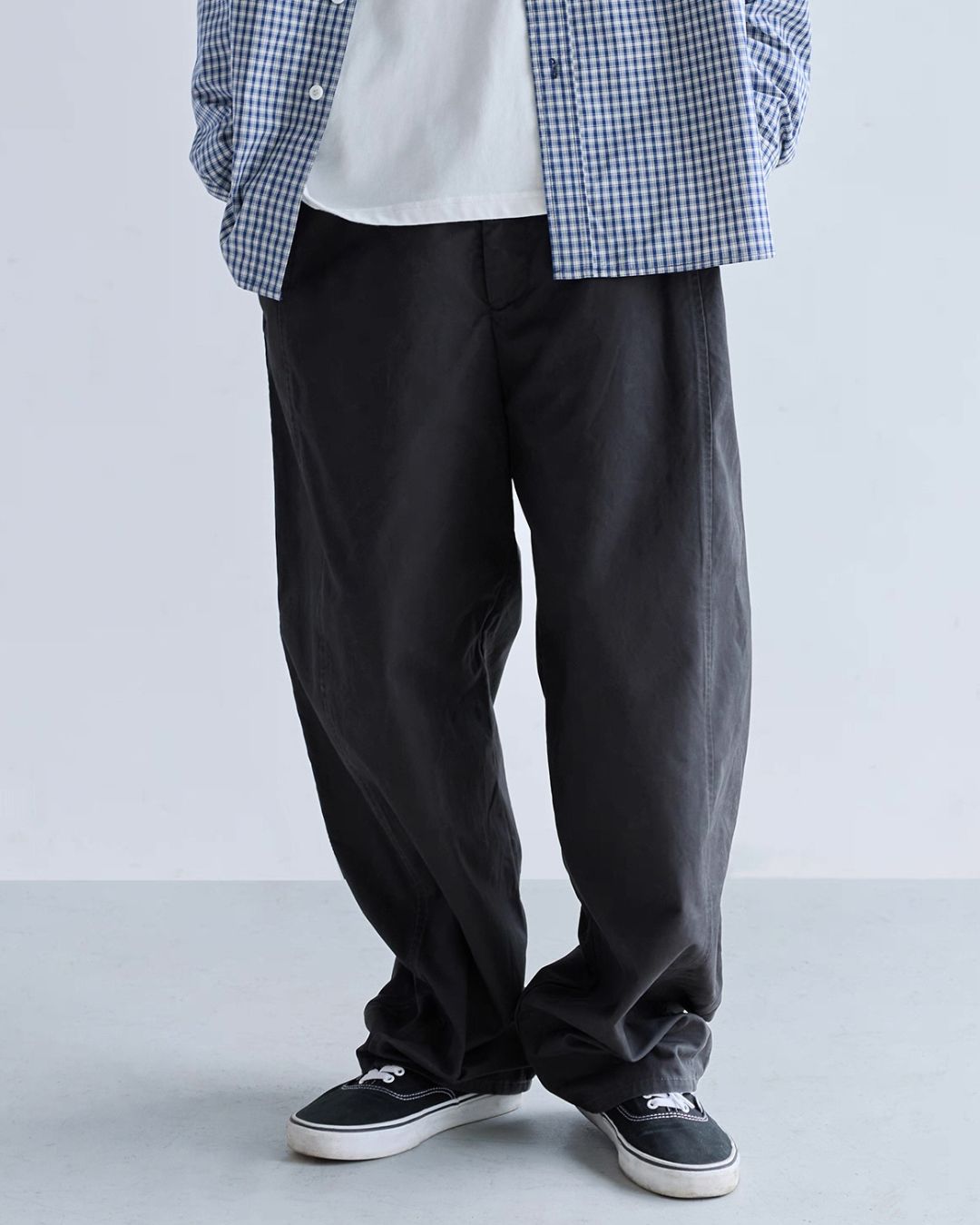 Washed Cotton Curve Pants　WP092