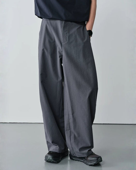 Seersucker Stripe Wide Pants　WP109