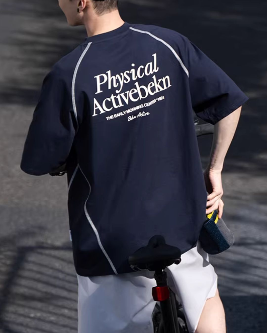 Color Stitch Logo T-shirt　ST177