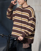 Retro Border Sweater　KN052