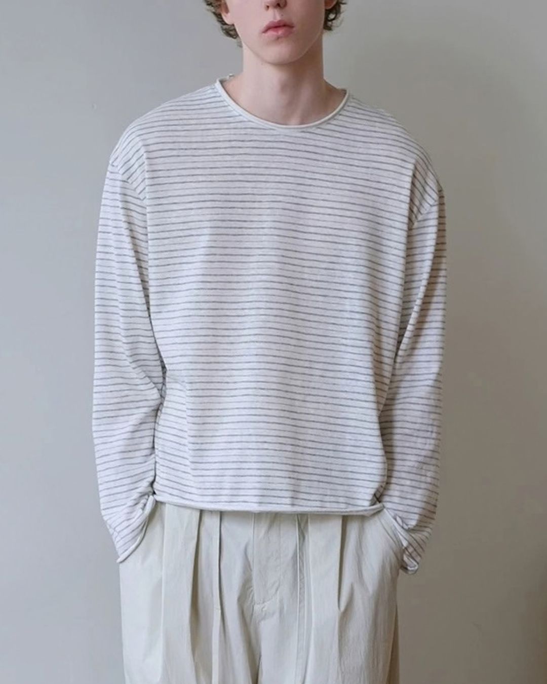 Relaxed Stripe T-Shirt　LT094