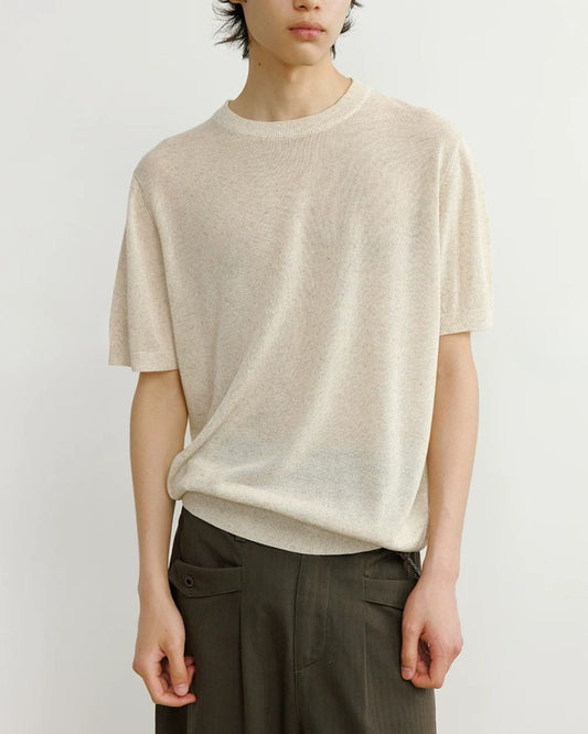Relaxed Summer Knit T-Shirt　ST204