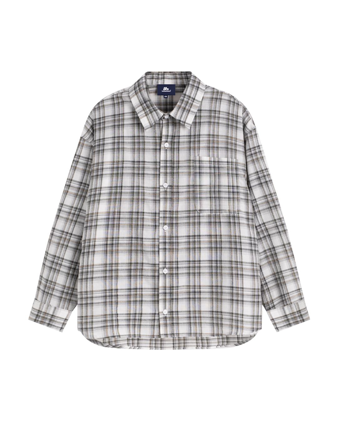 Basic Casual Check Shirt　LS100