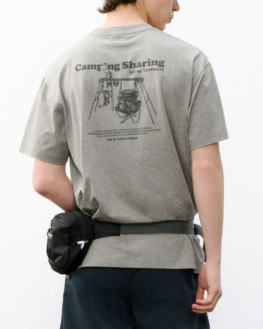 Camping-Graphic T-Shirt　ST221
