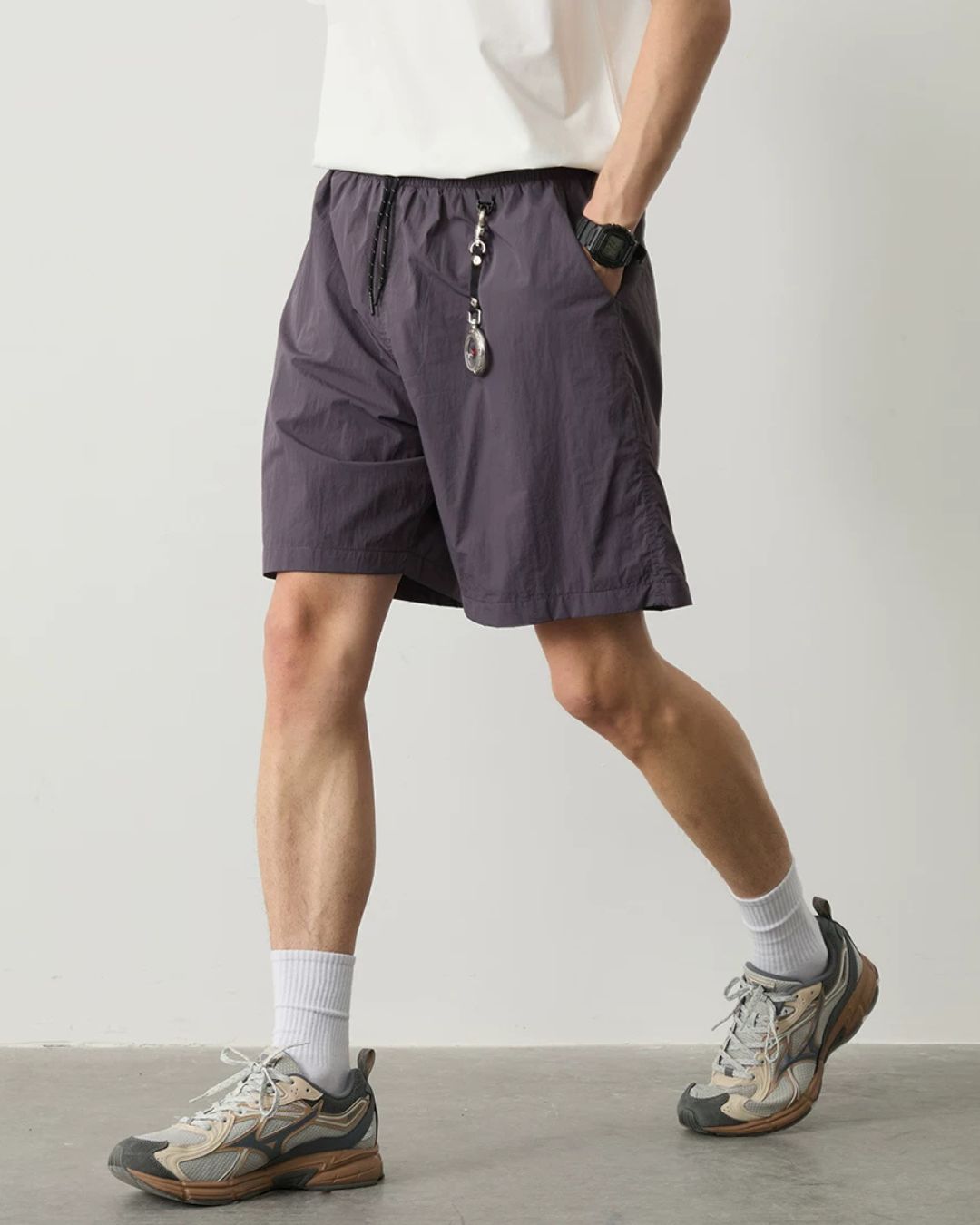 Drawstring Mesh Shorts　SP072