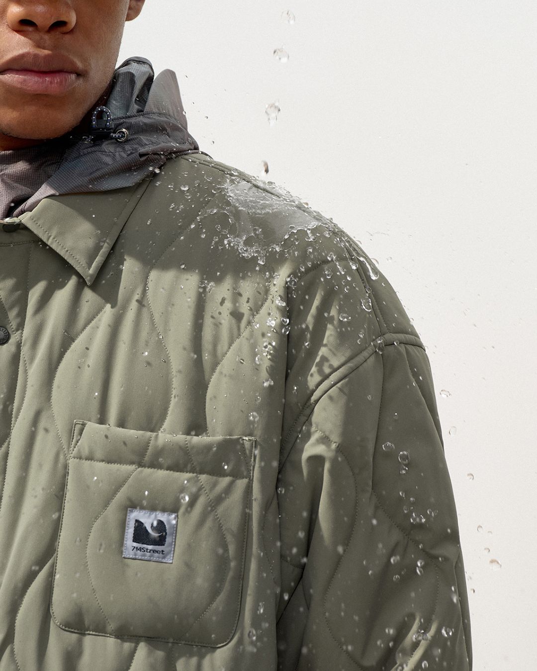 Water-repellent Quilted Jacket　JK231