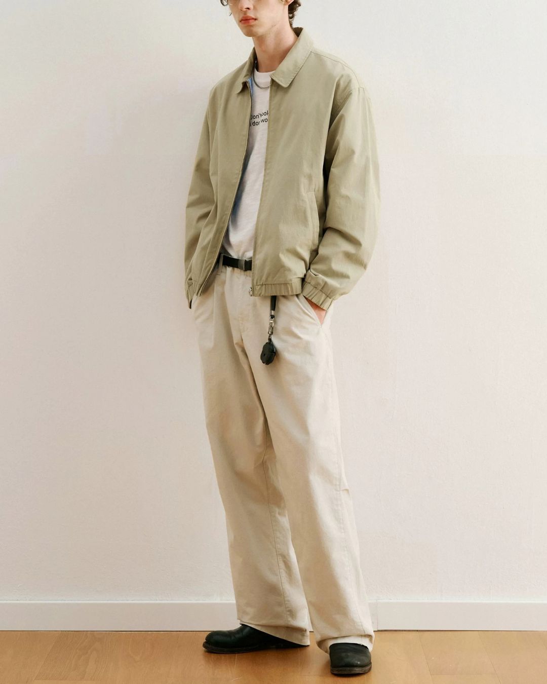Washed Harrington Jacket　JK262