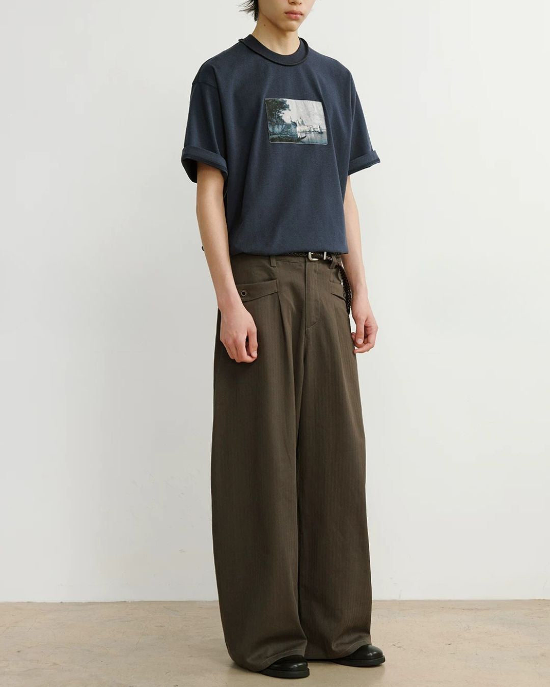 Landscape Painting T-shirt　ST197