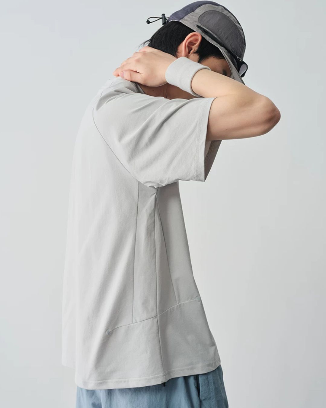 Reflective Raglan T-shirt　ST203