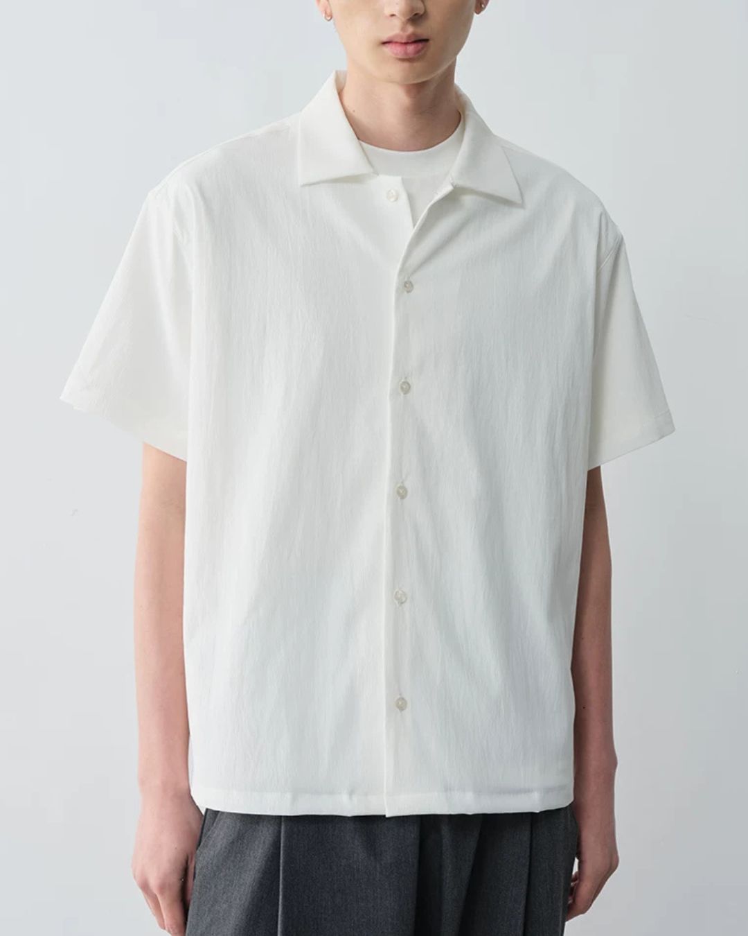 Draped Clean Fit Shirt　SS088