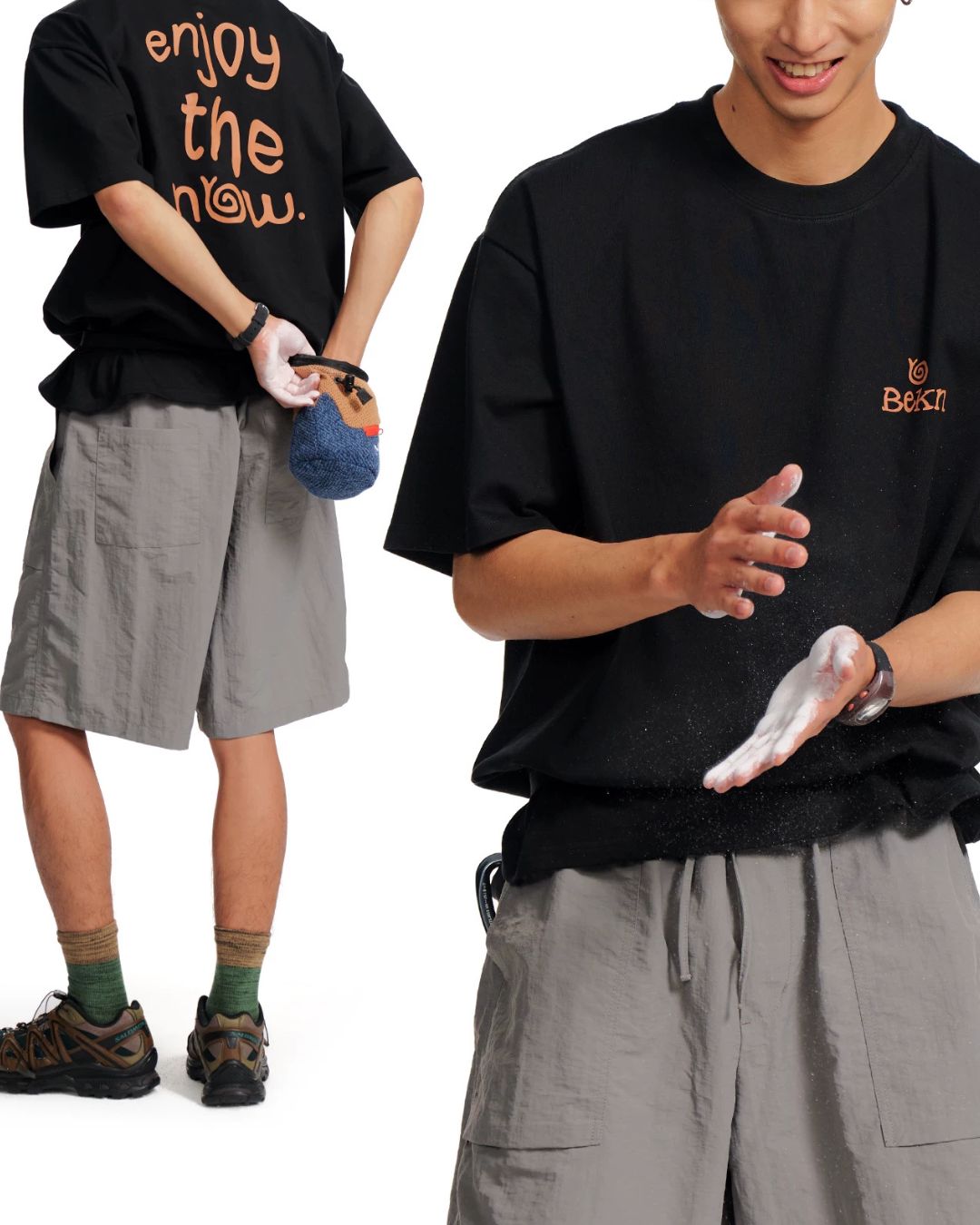 Back-Print Dry T-Shirt　ST210