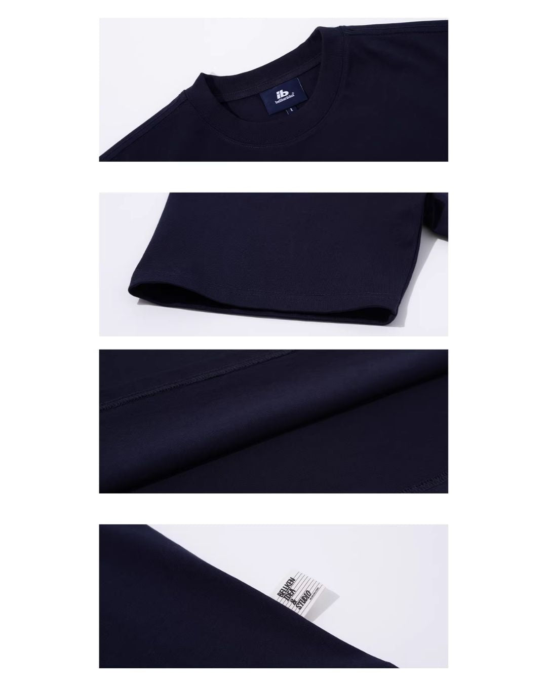 3-tier Logo Loose T-shirt　ST180