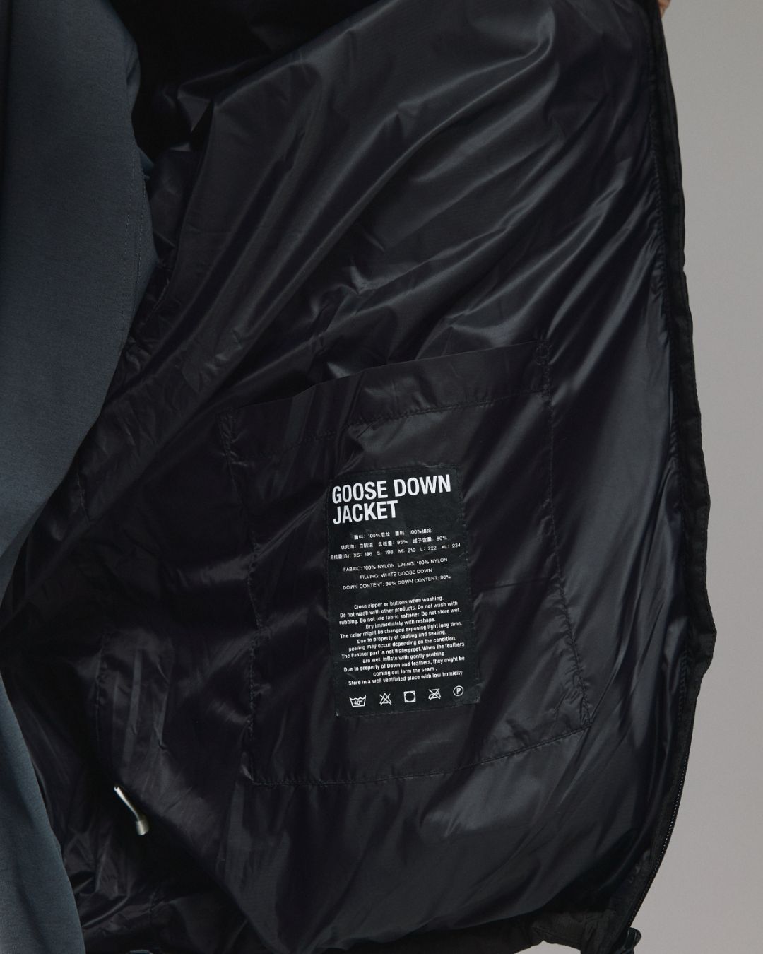 One-point White Goose Down  Jacket　DW020