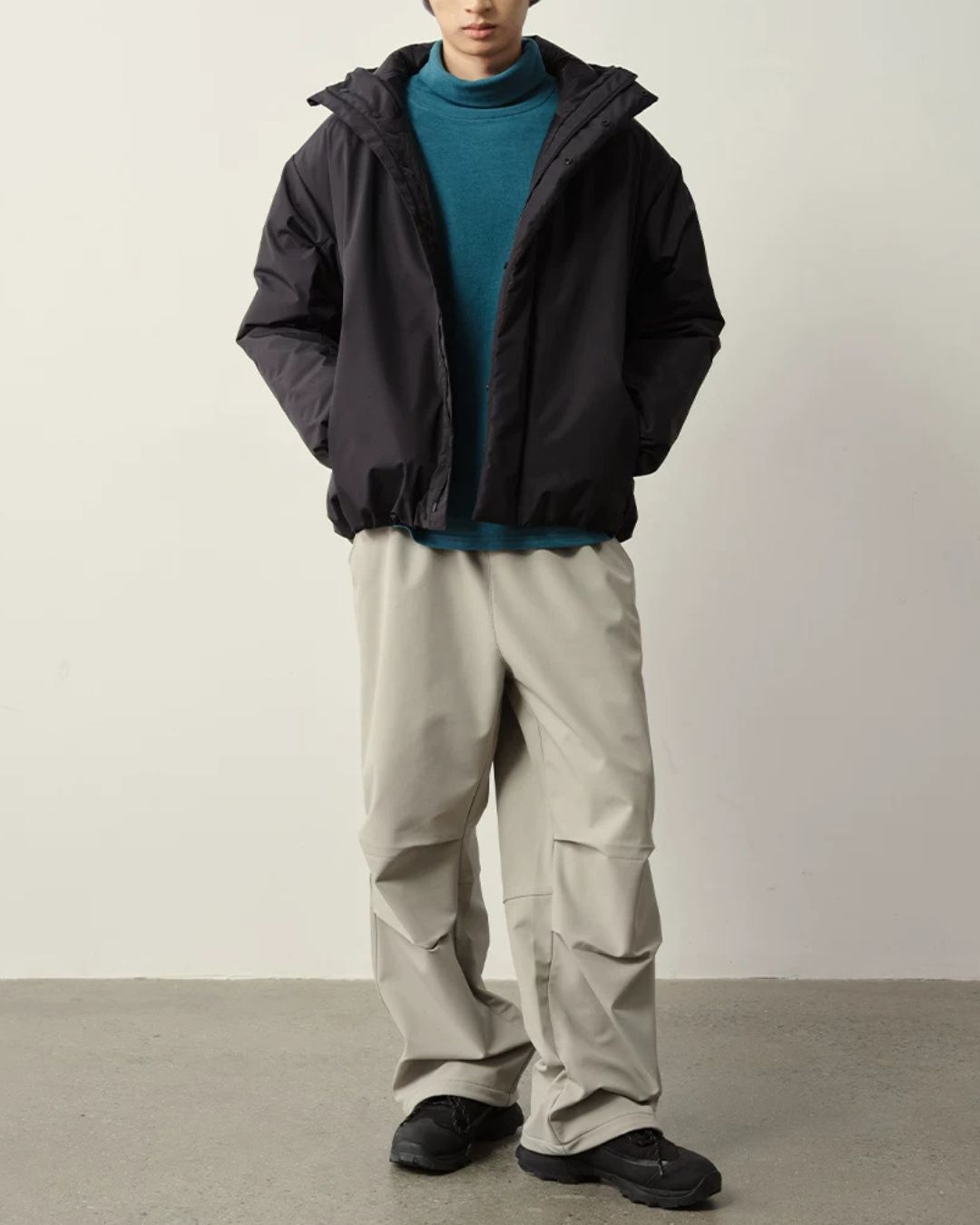 Padded Hooded Jacket　JK263