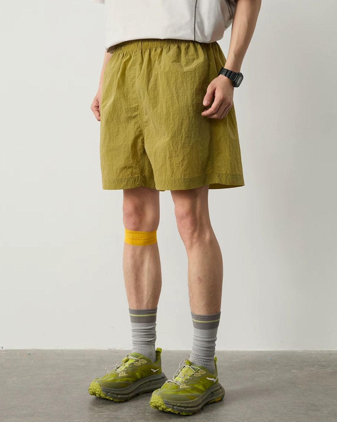 Metallic Texture Waterproof  Shorts　SP071