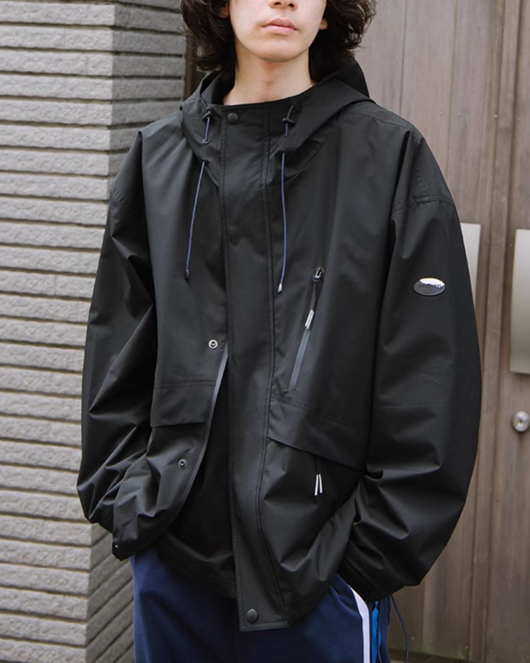 Relaxed Fit Windbreaker　JK095