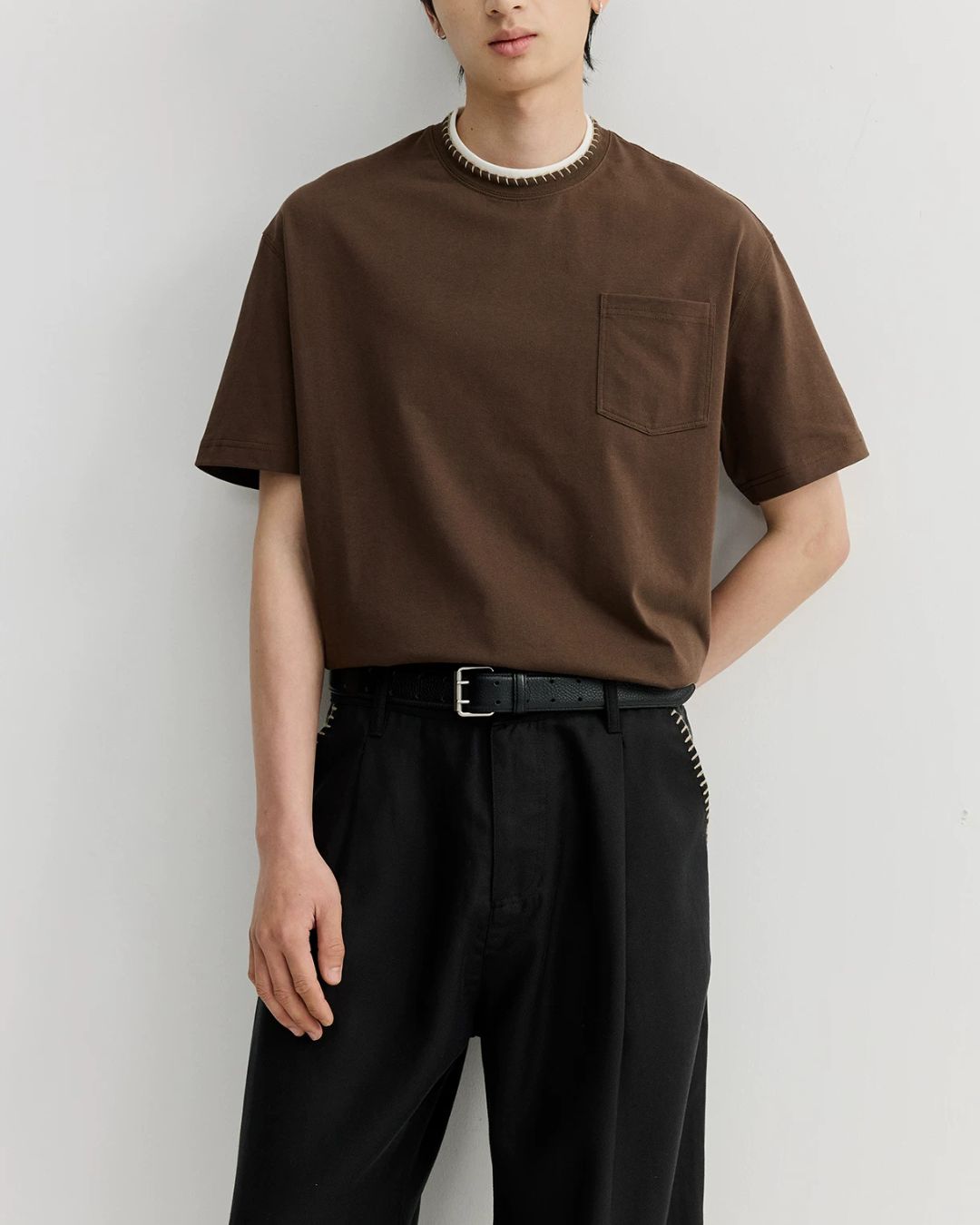 Contrast Stitch Cool T-Shirt　ST223