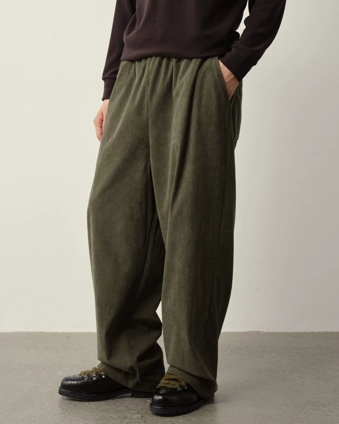 Corduroy Wide Pants　WP125
