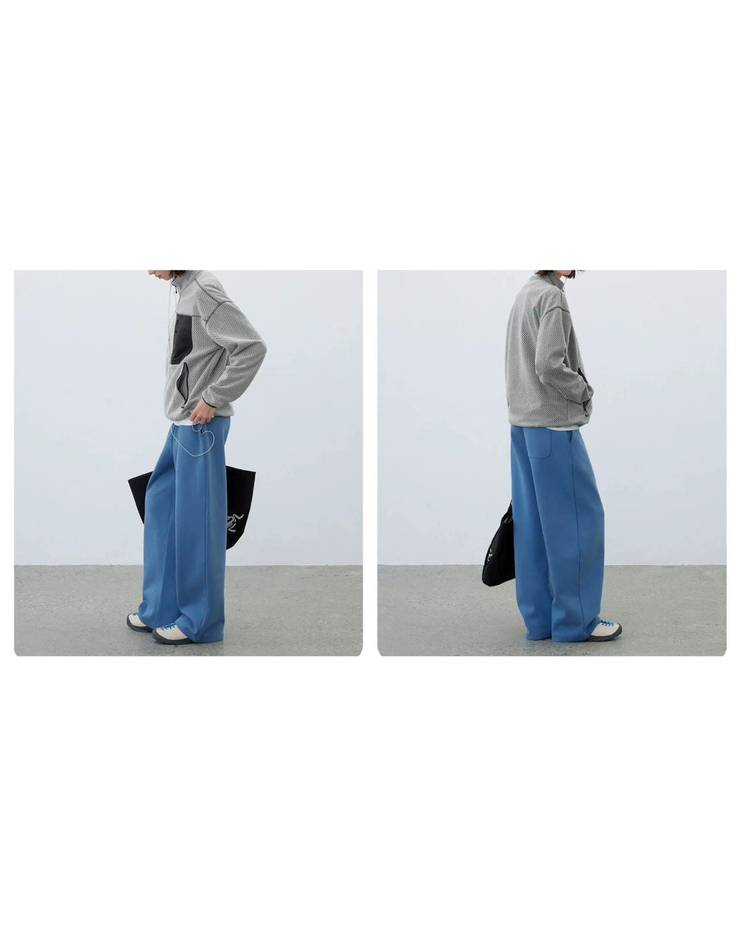 Wave Textured Fleece Jacket　JK266