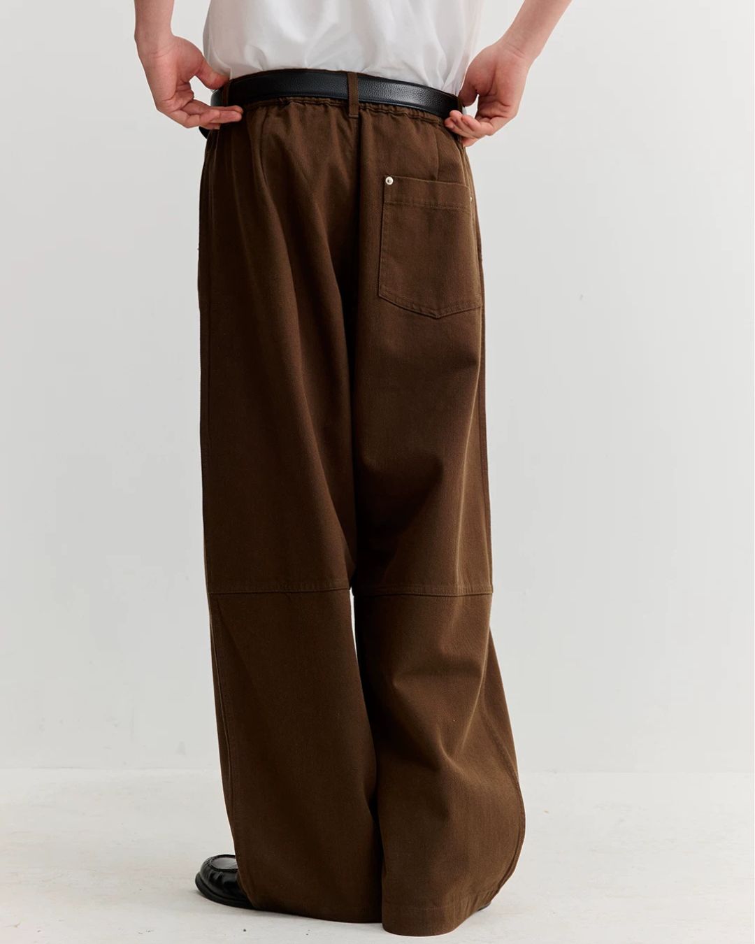 Lyocell-blend Curved Pants　WP113