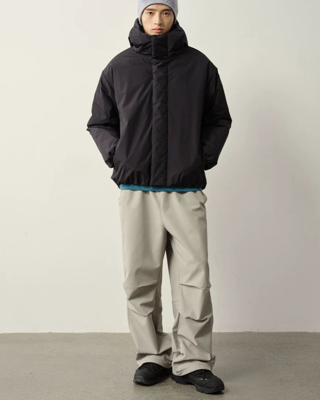 Padded Hooded Jacket　JK263
