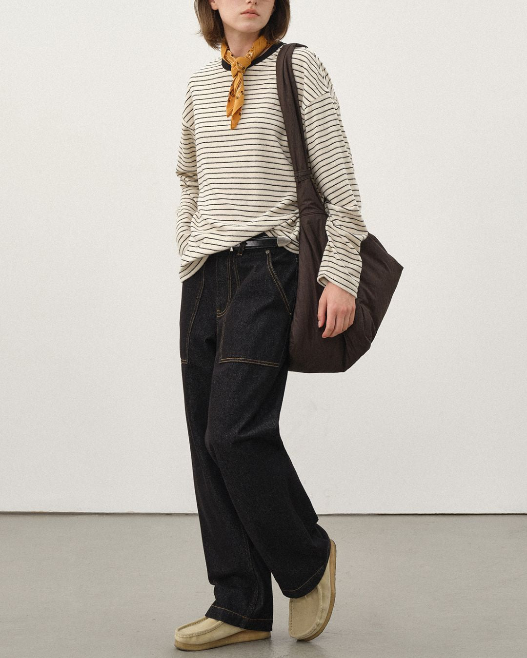 Terry Cloth Border T-shirt　LT069