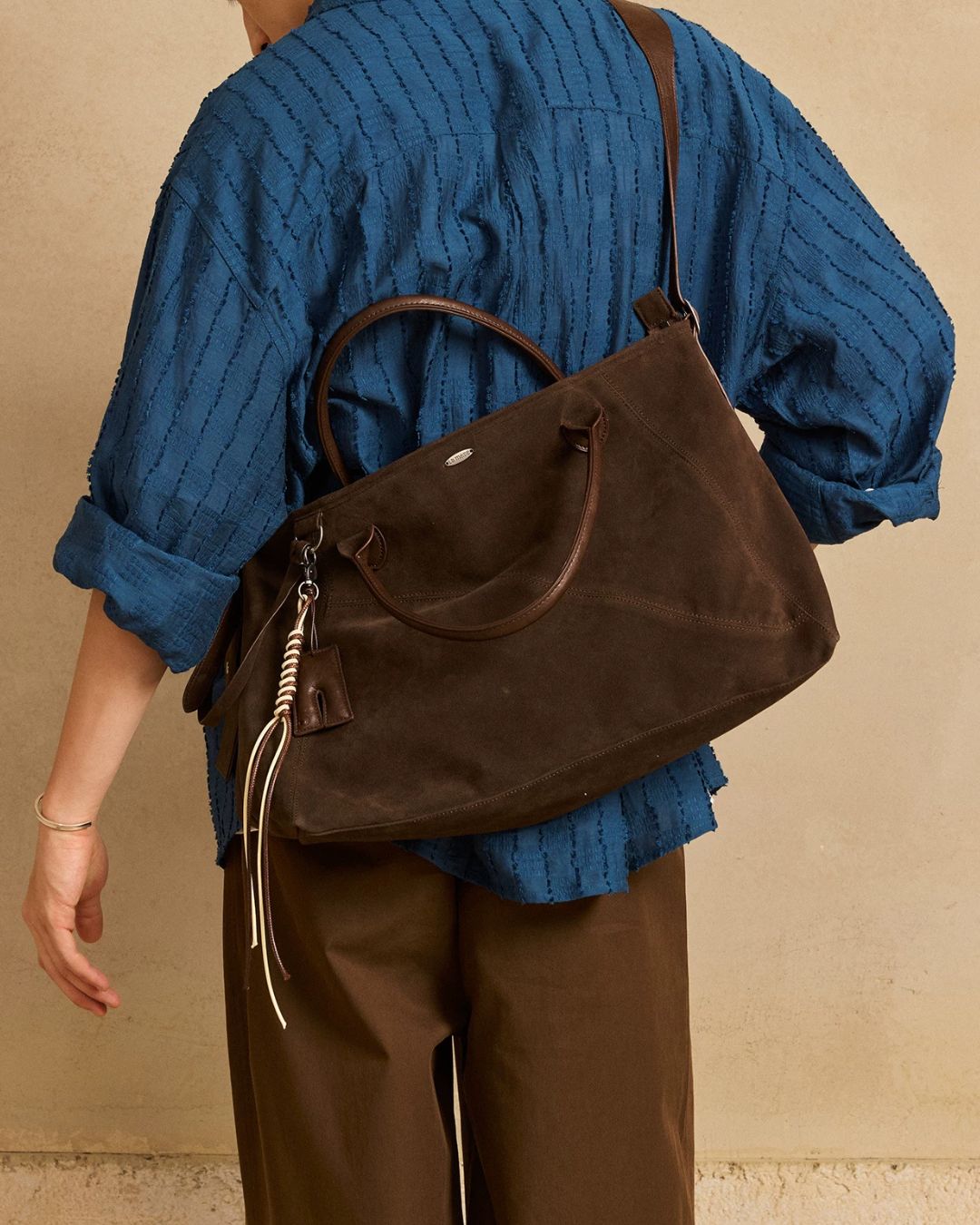Multi-way Suede Tote Bag　BG017