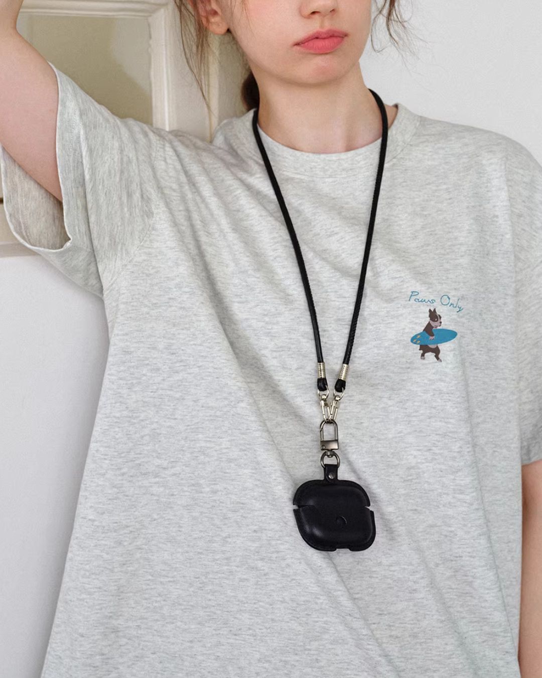 Animal Surfing Print T-shirt　ST173