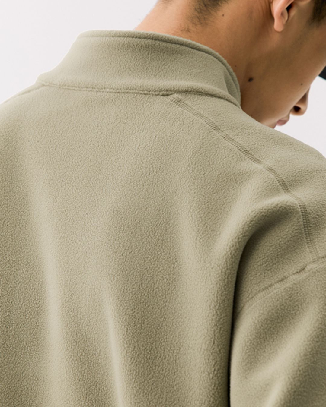 Fleece Half-zip Sweat　SW095