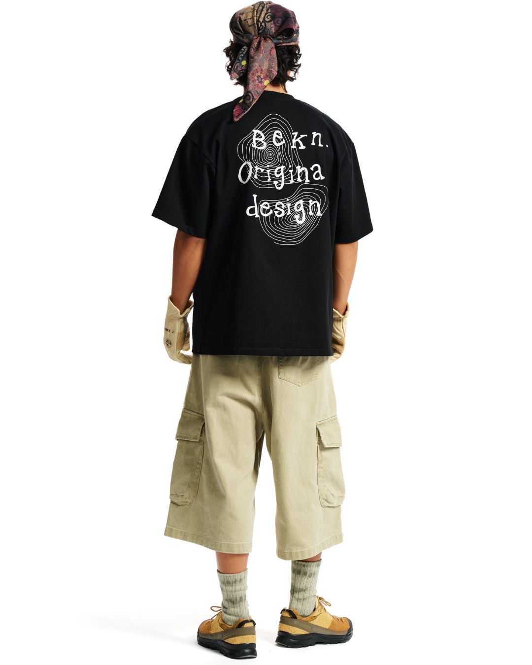 Topography Graphic T-Shirt　ST215
